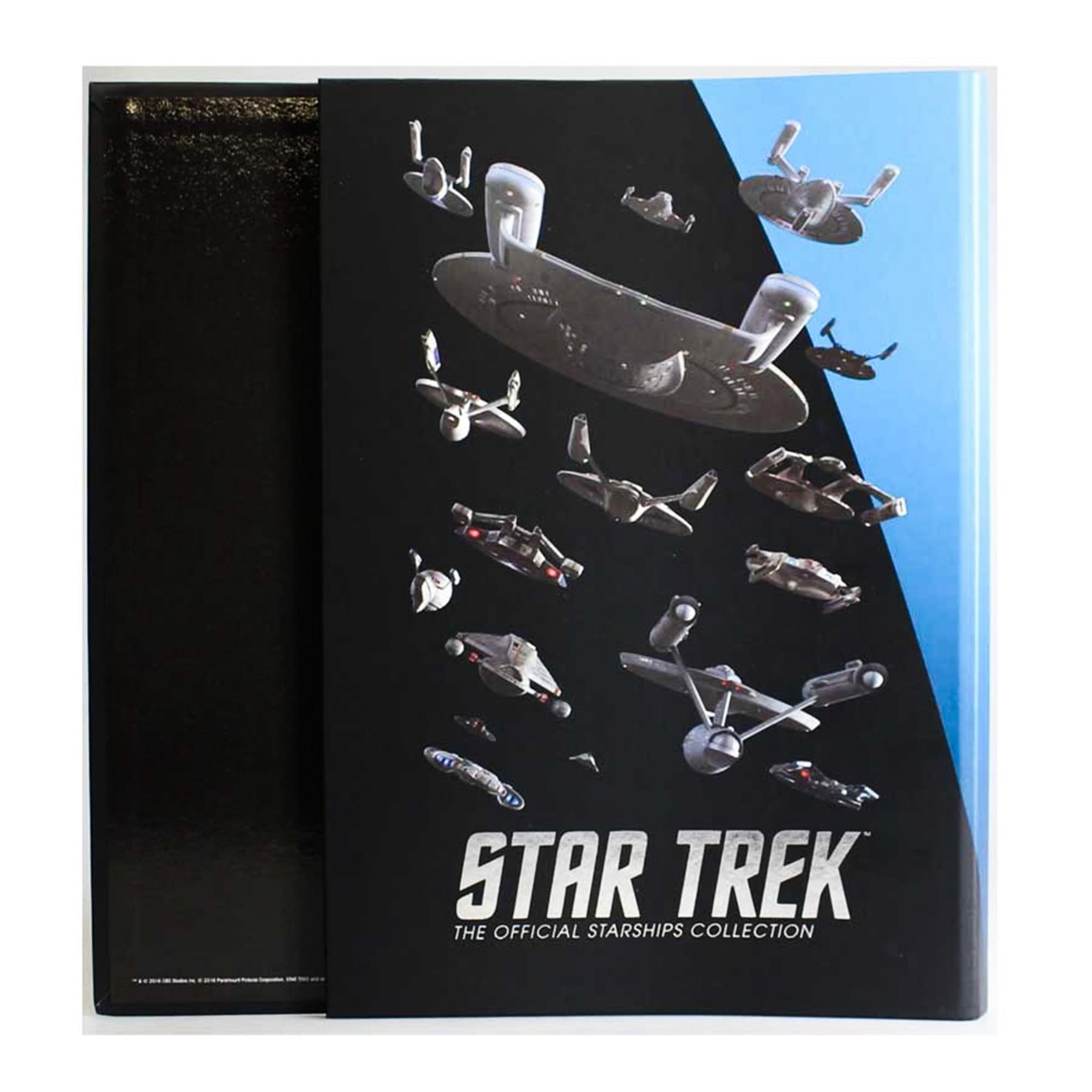 Eaglemoss Star Trek Official Starships Collection Binder | Blue Federation