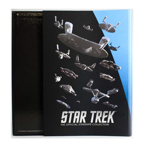 Eaglemoss Star Trek Official Starships Collection Binder | Blue Federation