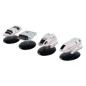 Eaglemoss Star Trek Shuttlecraft Set 5 Air Tram, Starfleet Tug, Galileo, Type-8