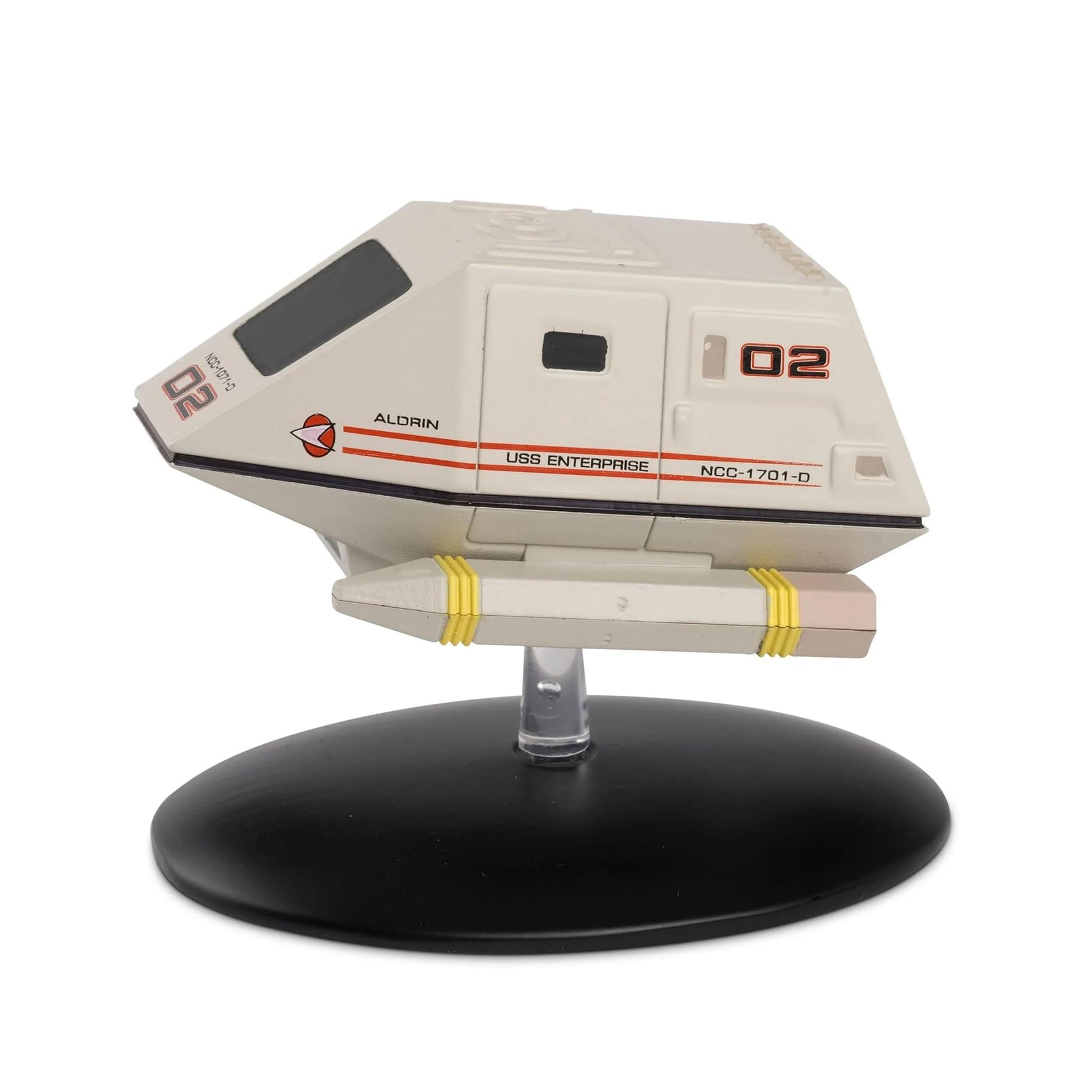 Eaglemoss Star Trek Starships Replica Shuttlecraft Type 15 Aldrin NCC-1701-D 02