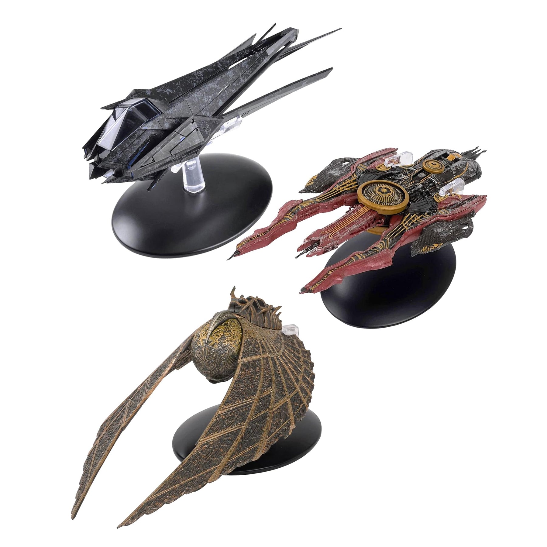 Eaglemoss Star Trek Discovery Starship Set of 9 Brand New Original Packaging