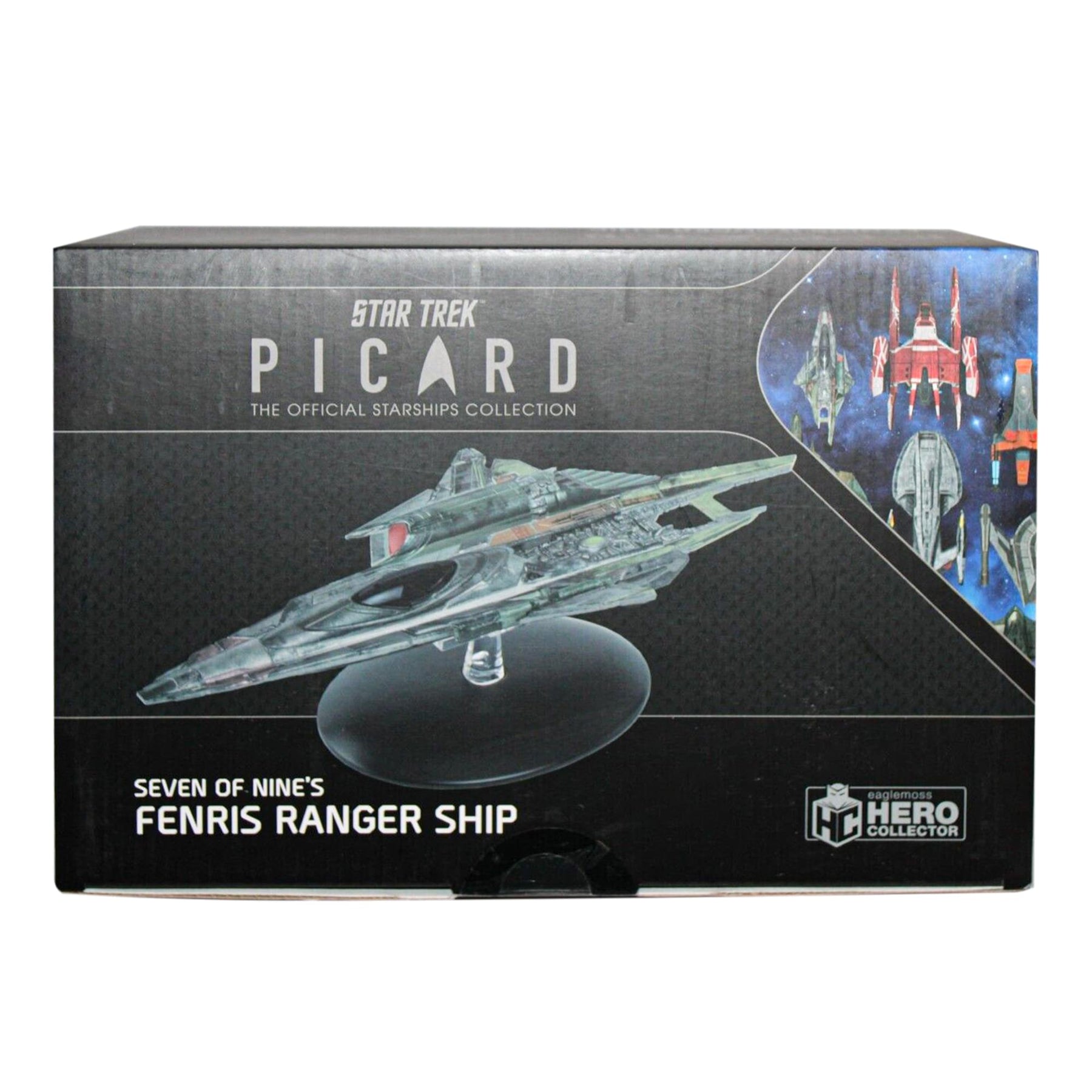 Eaglemoss Star Trek Picard Ship Replica Romulan Seven of Nines Fenris Ranger