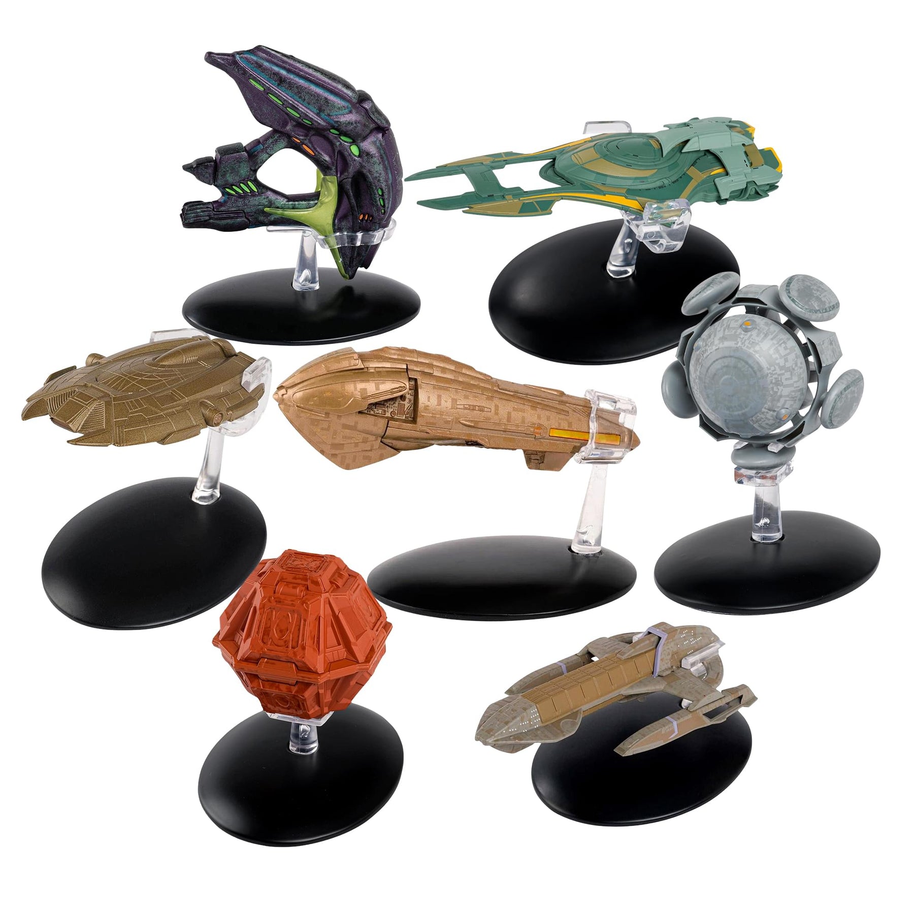 Eaglemoss Star Trek Starship Replica Set of 50 Brand New Original Packaging