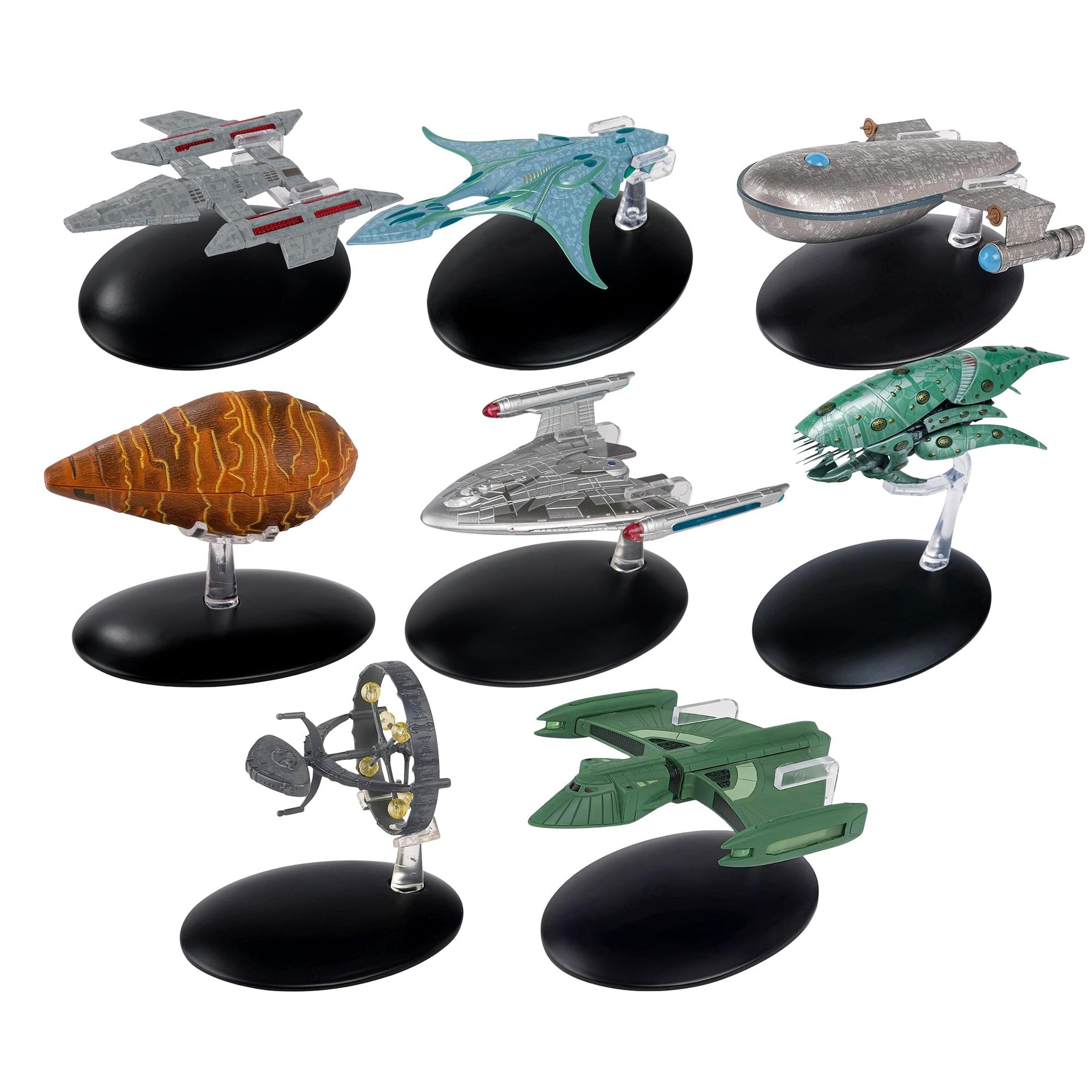 Eaglemoss Star Trek Starship Replica Set of 50 Brand New Original Packaging