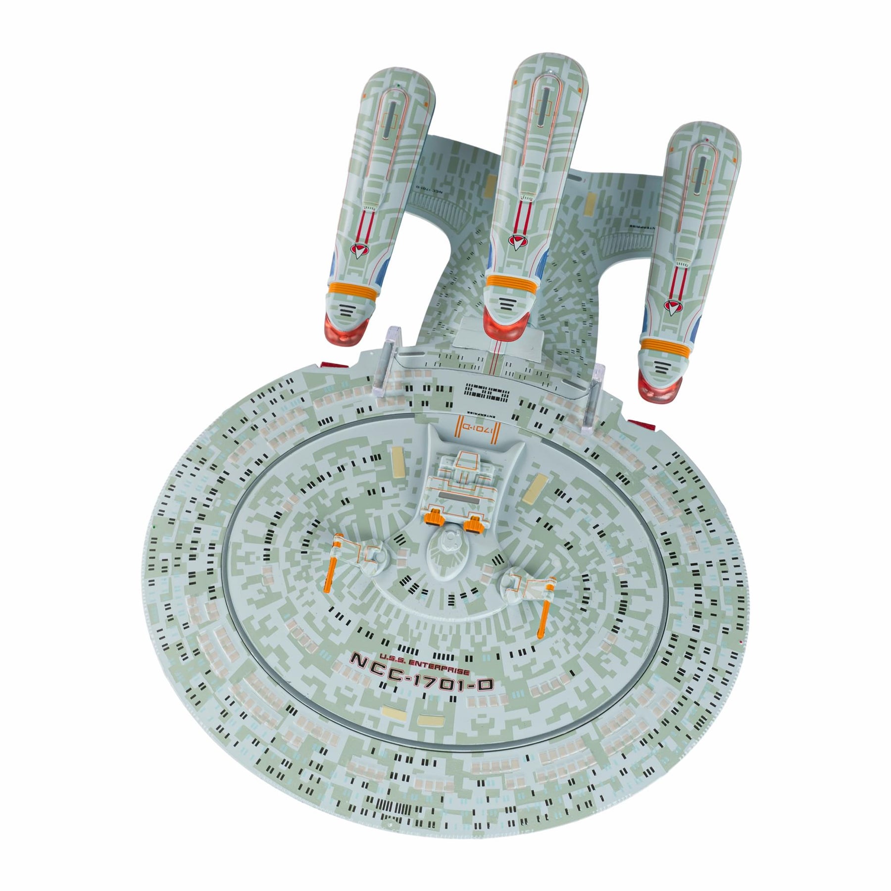 Eaglemoss Star Trek Starship Replica | USS Enterprise NCC-1701-D Dreadnought