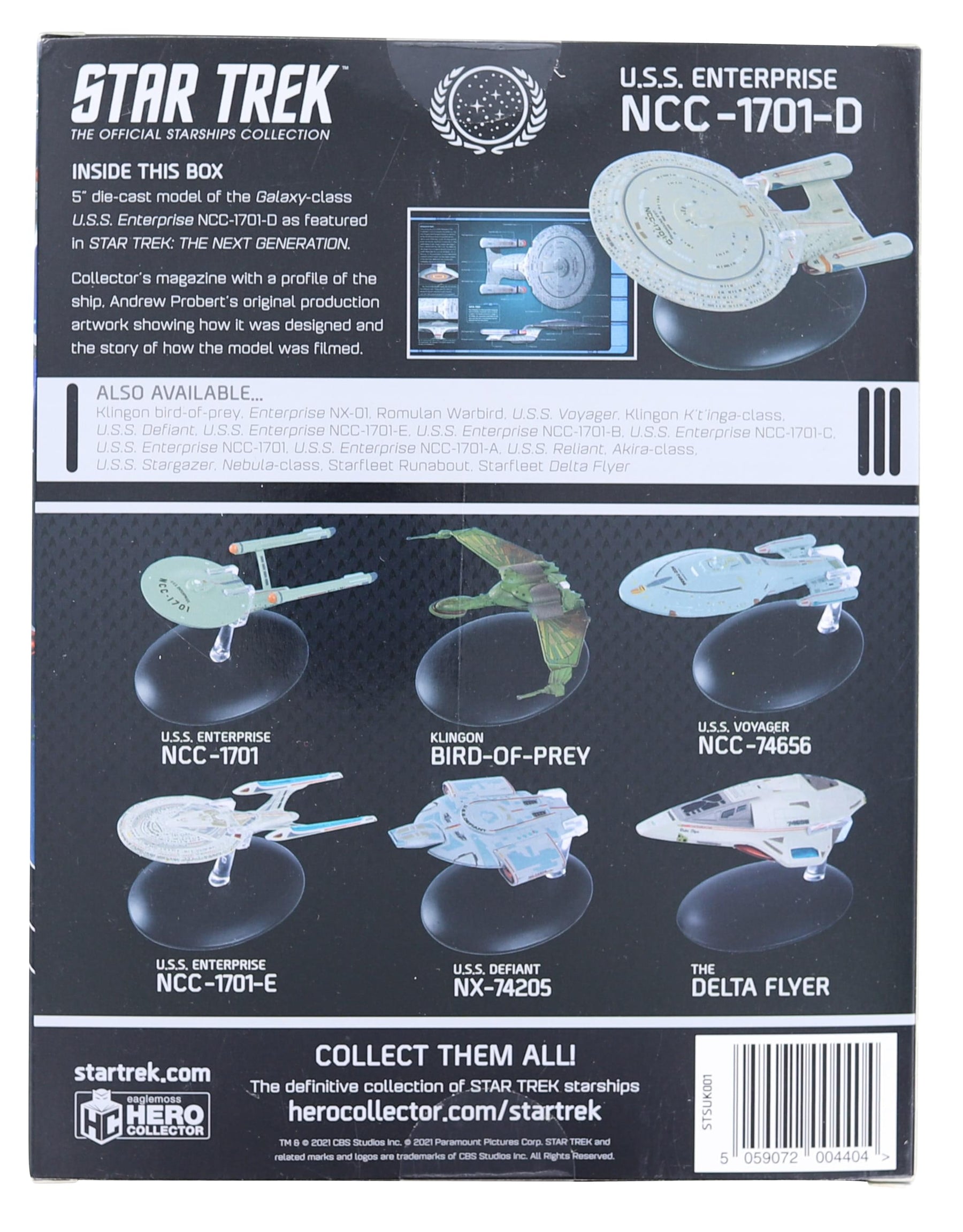 Eaglemoss Star Trek Starship Replica | USS Enterprise NCC-1701