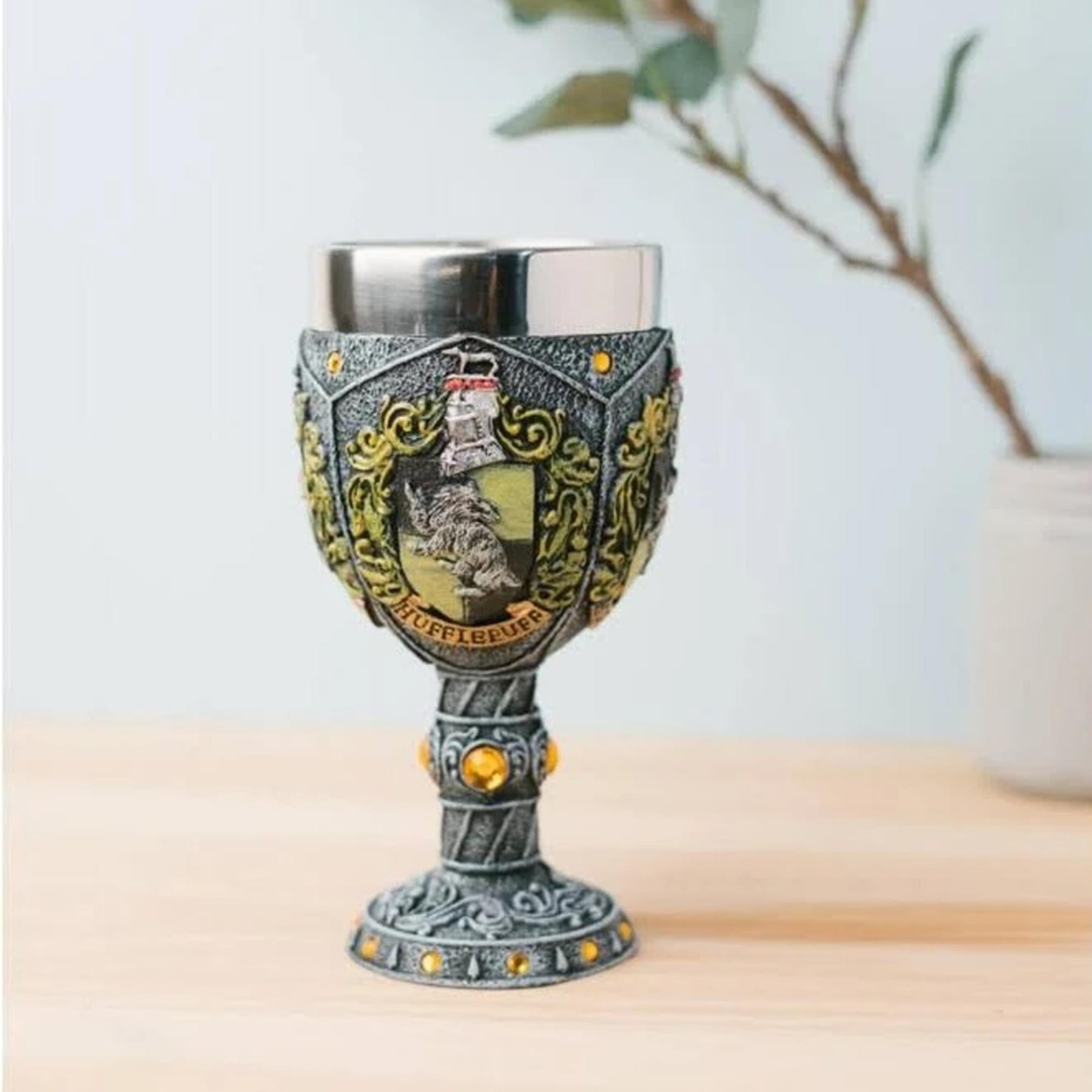 Harry Potter Hufflepuff 10oz Decorative Goblet