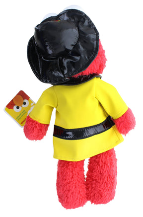 Sesame Street 9.5 Inch Fireman Elmo Collectible Plush