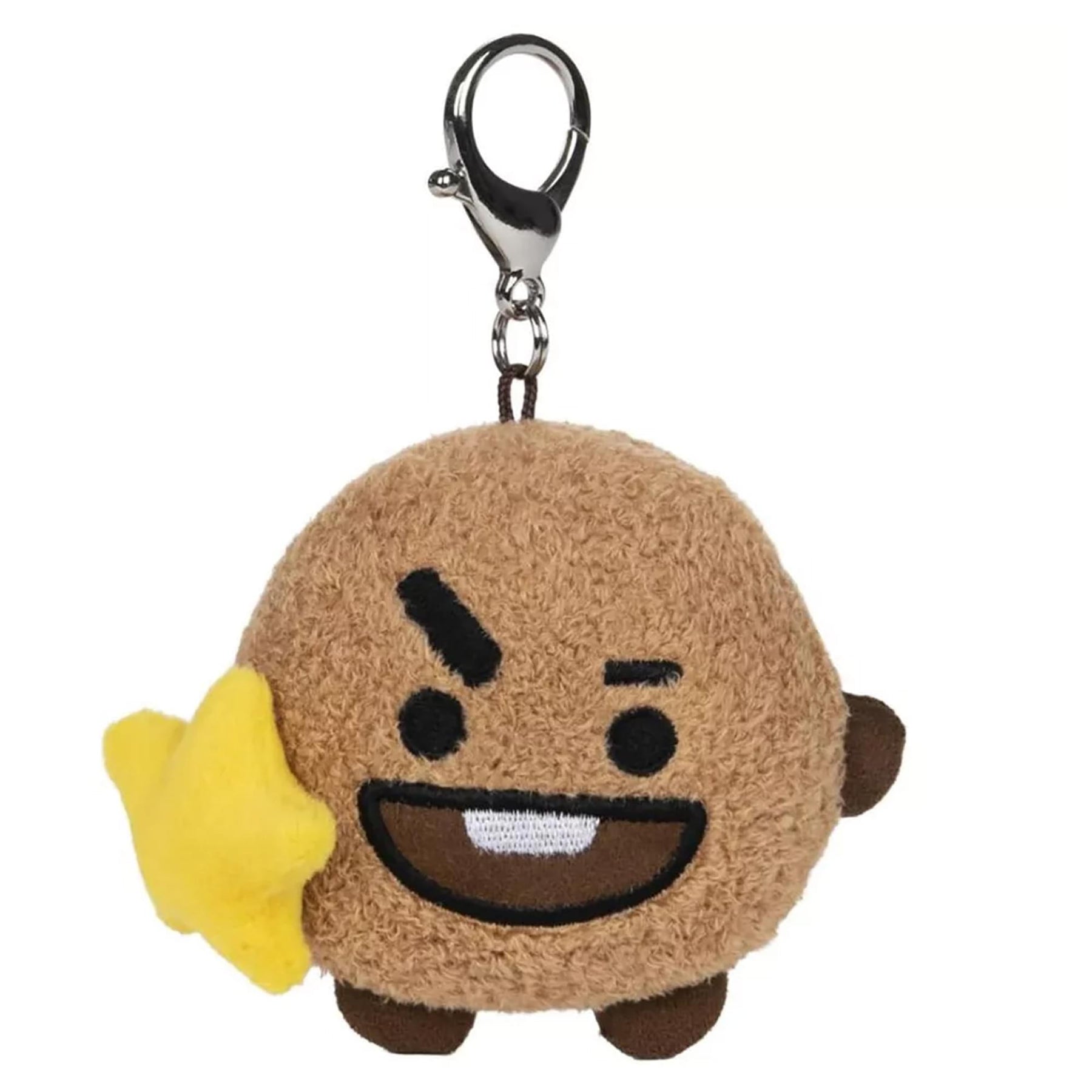 Line Friends BT21 3 Inch Bumble Buddy Plush Clip | Shooky