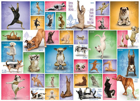 Yoga Dogs 1000 Piece Jigsaw Puzzle