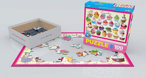 Cupcakes 100 Piece Jigsaw Puzzle