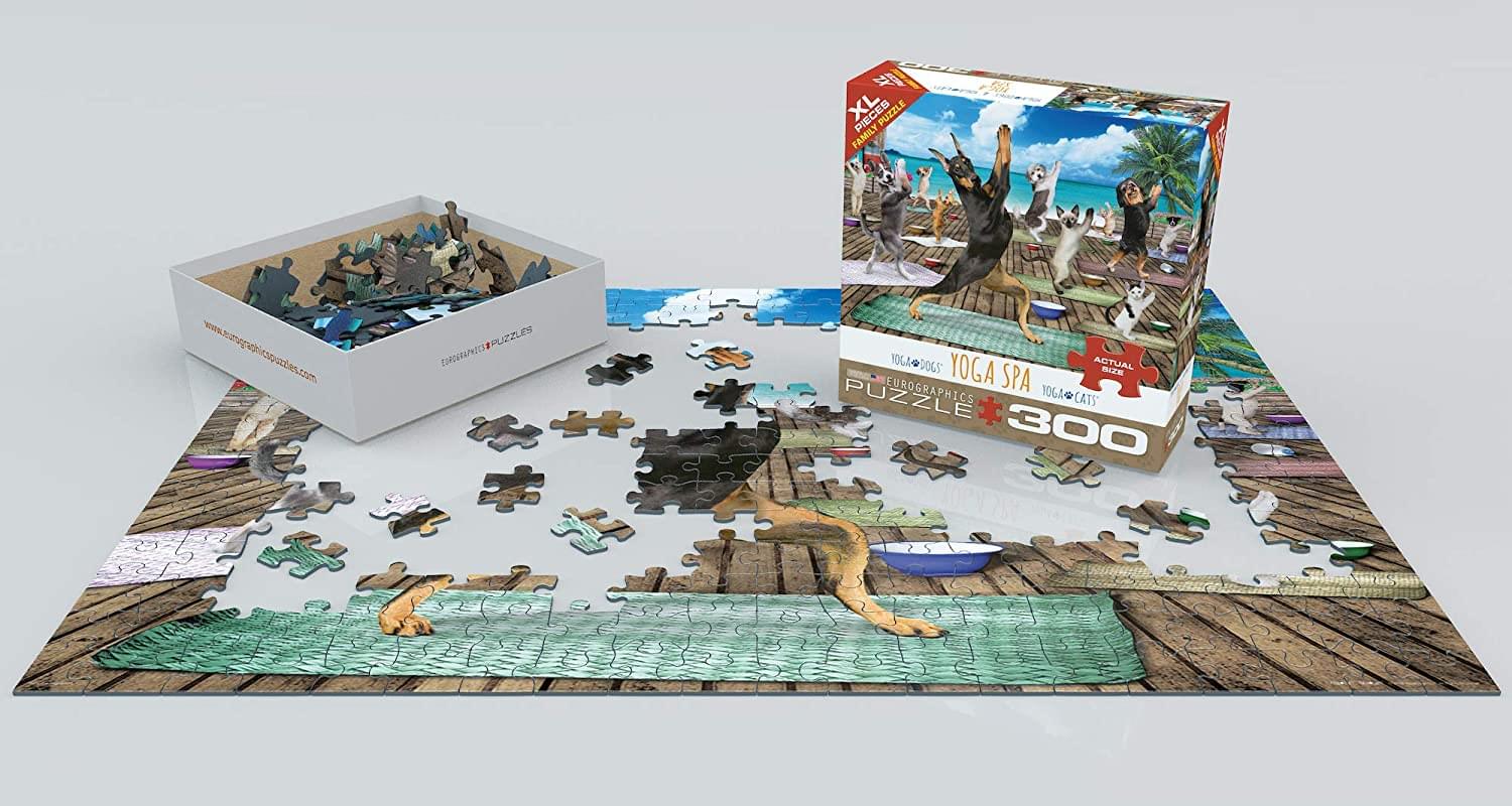 Yoga Spa 300 Piece XL Jigsaw Puzzle