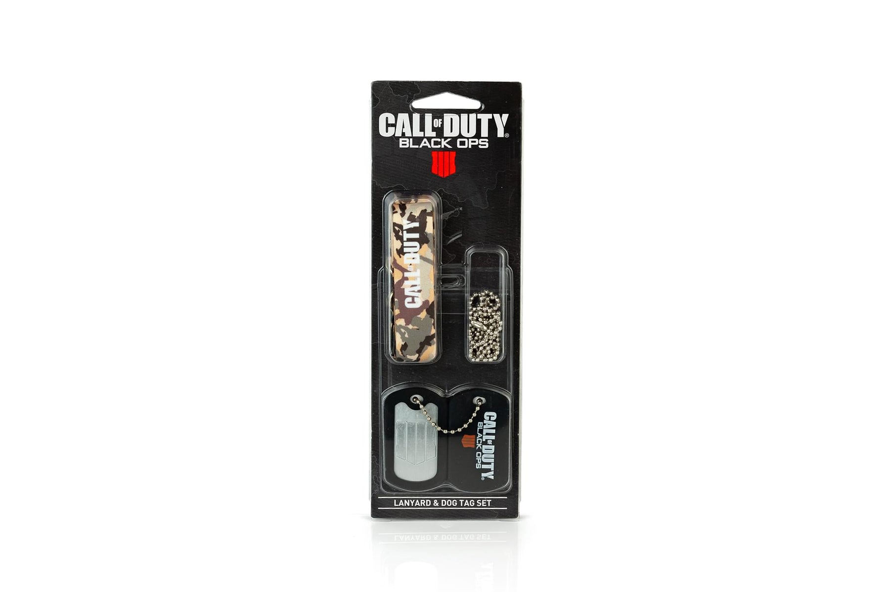 Call of Duty: Black Ops 4 Logo Lanyard & Dog Tag Chain | Unique Black Ops Gifts