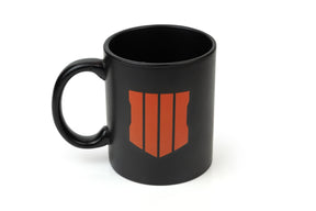 Call of Duty: Black Ops 4 Shield Icon Ceramic Coffee Mug | Holds 12 Ounces