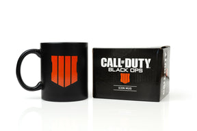 Call of Duty: Black Ops 4 Shield Icon Ceramic Coffee Mug | Holds 12 Ounces