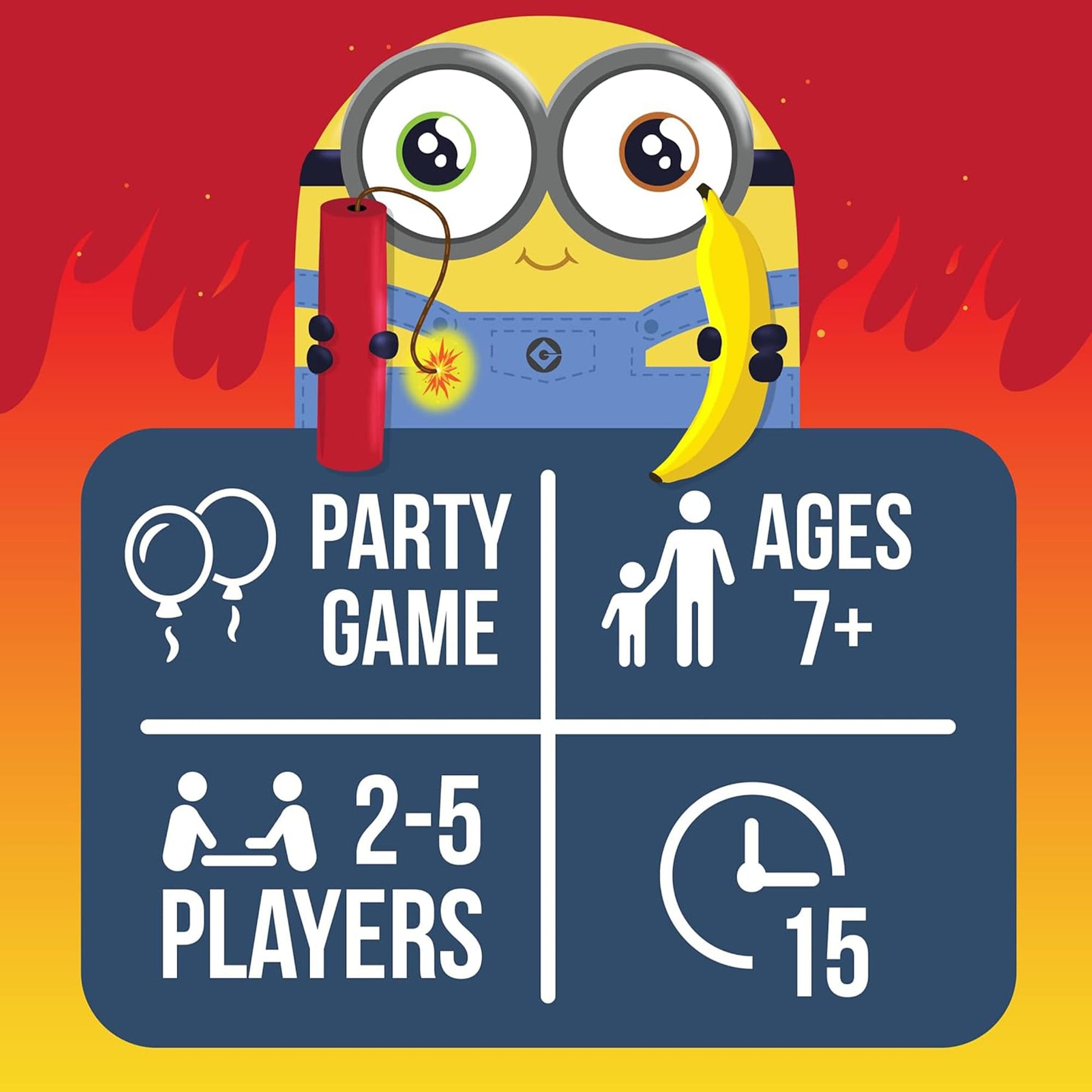 Exploding Minions Family Card Game