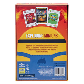 Exploding Minions Family Card Game