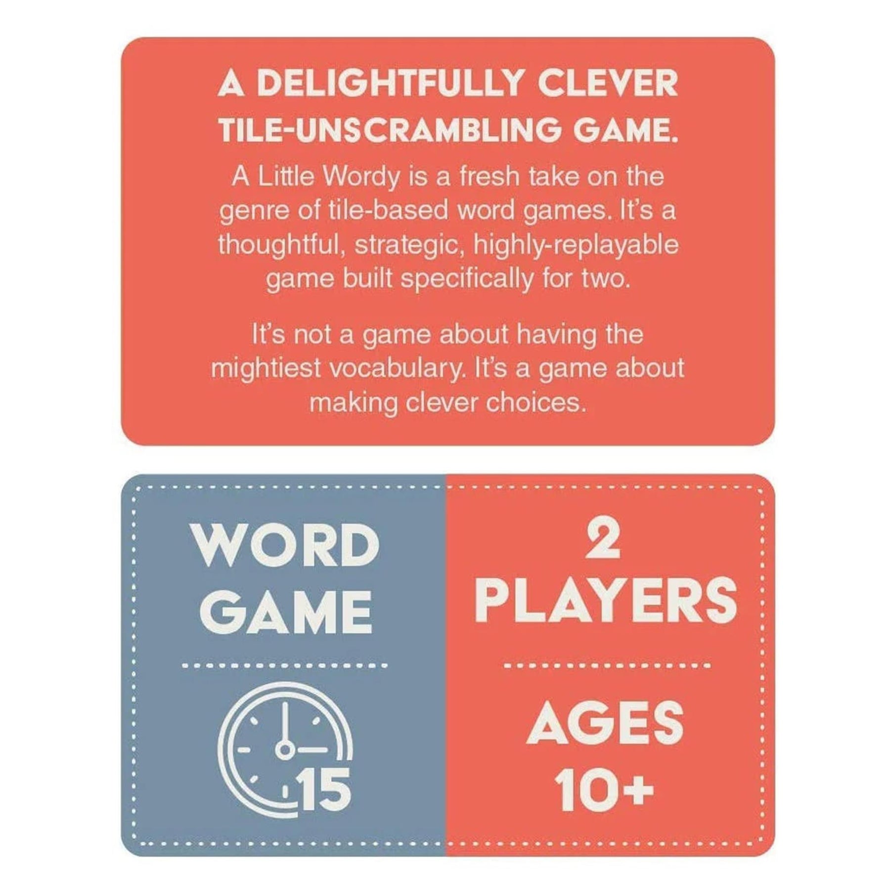 A Little Wordy Card Game