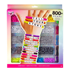 Fashion Angels Tell Your Story 800+ Alphabet Bead Set