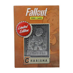 Fallout Limited Edition Replica Perk Card | Charisma