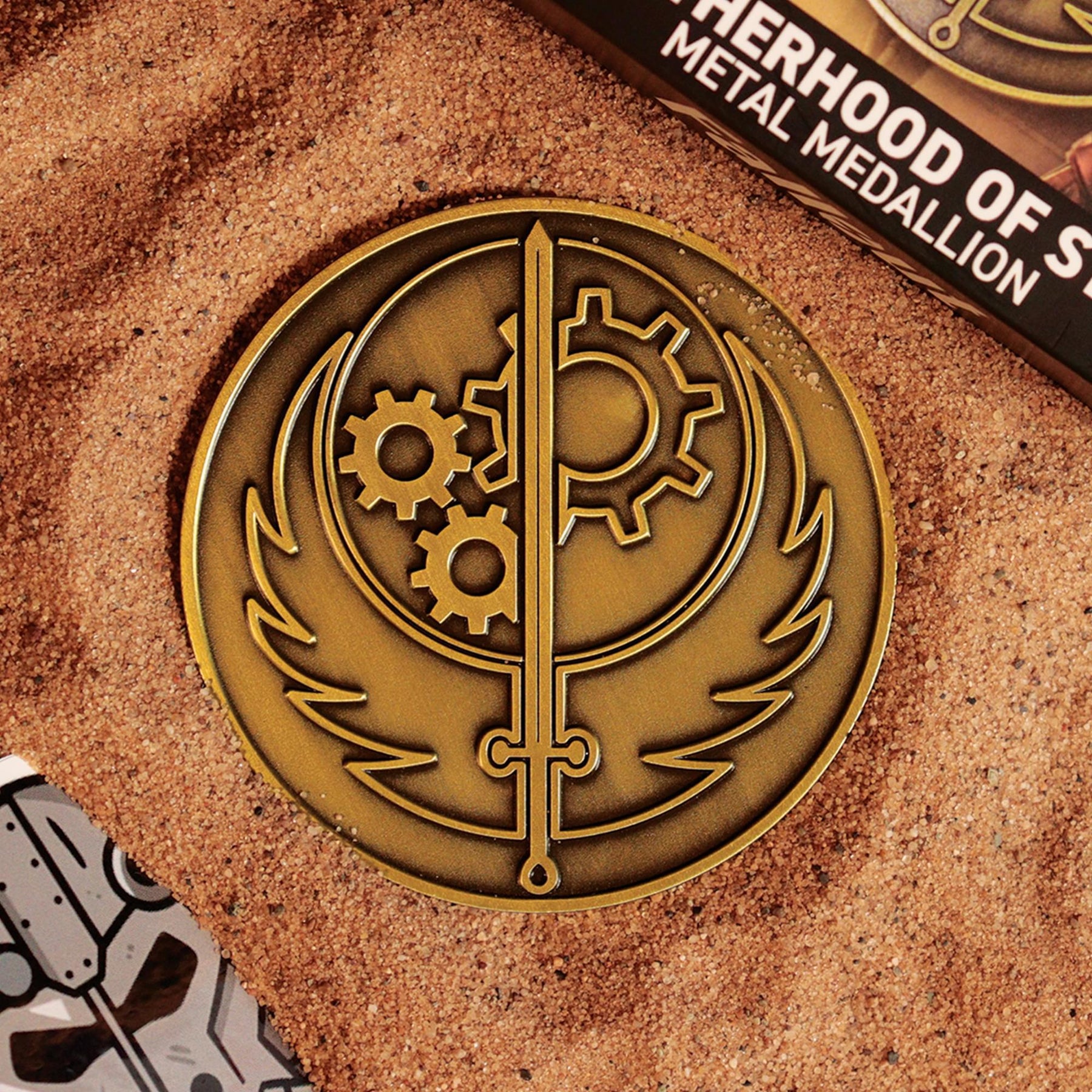 Fallout Limited Edition Brotherhood of Steel Medallion