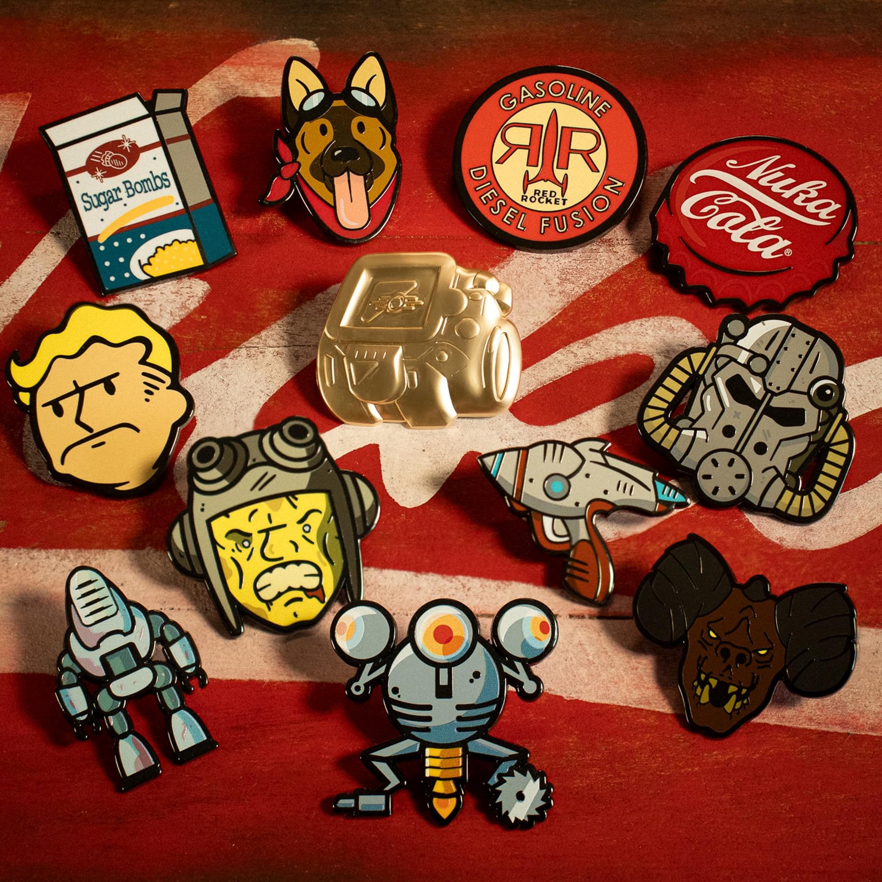 Fallout Mystery Enamel Pin Pack | One Random