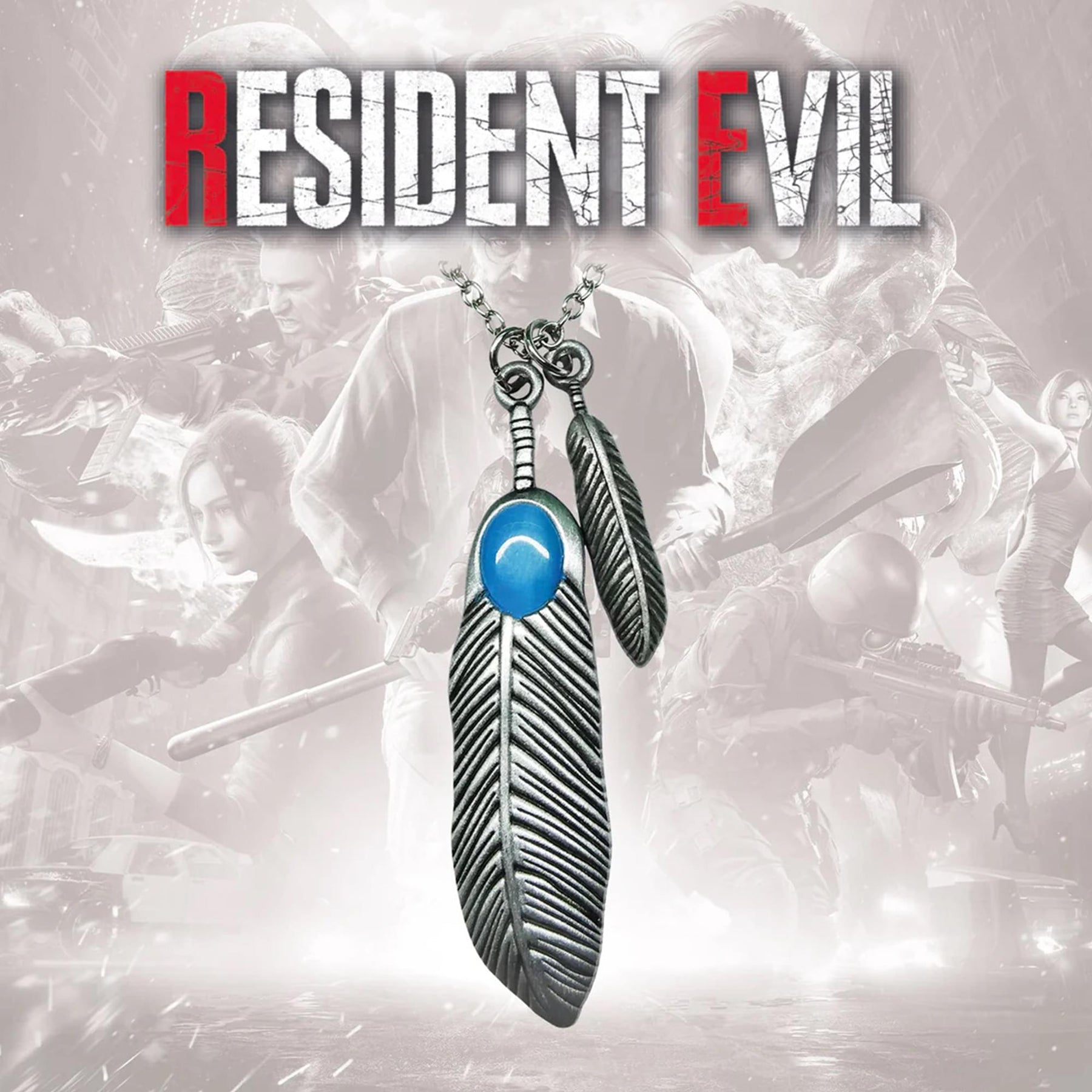 Claire Redfield resident evil horror necklace Cosplay Jewelry