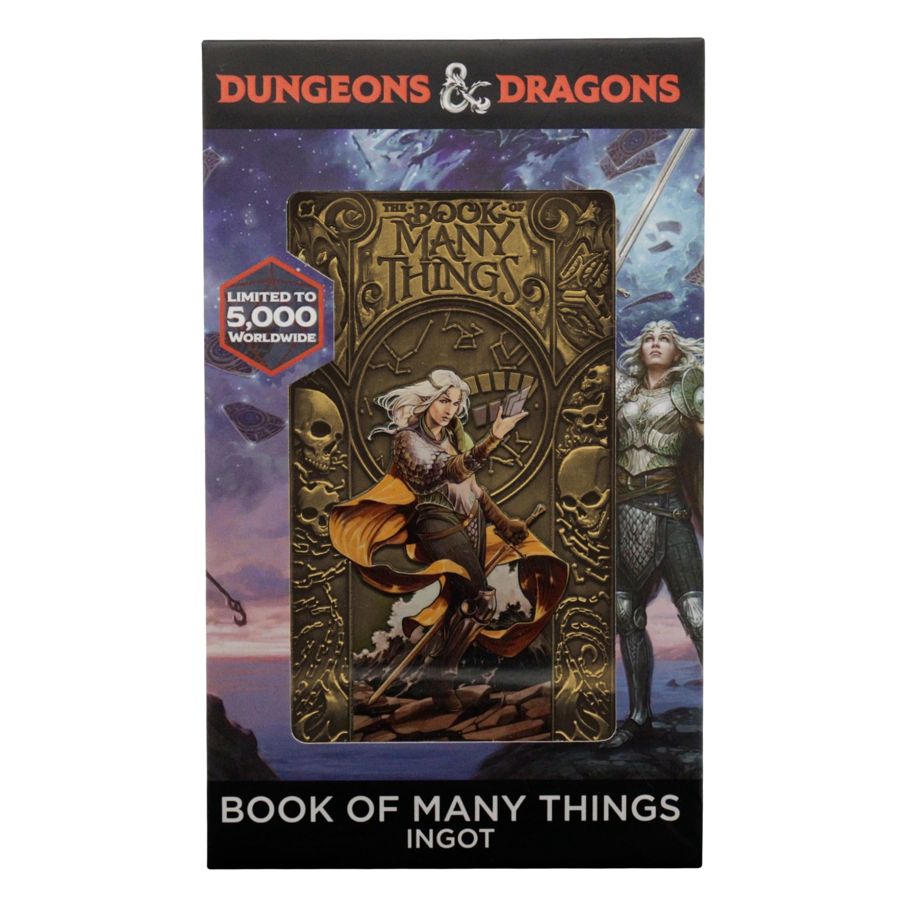 Dungeons & Dragons Limited Edition Book of Many Things Ingot