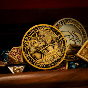 Dungeons & Dragons 50th Anniversary Antique Gold Coin Replica