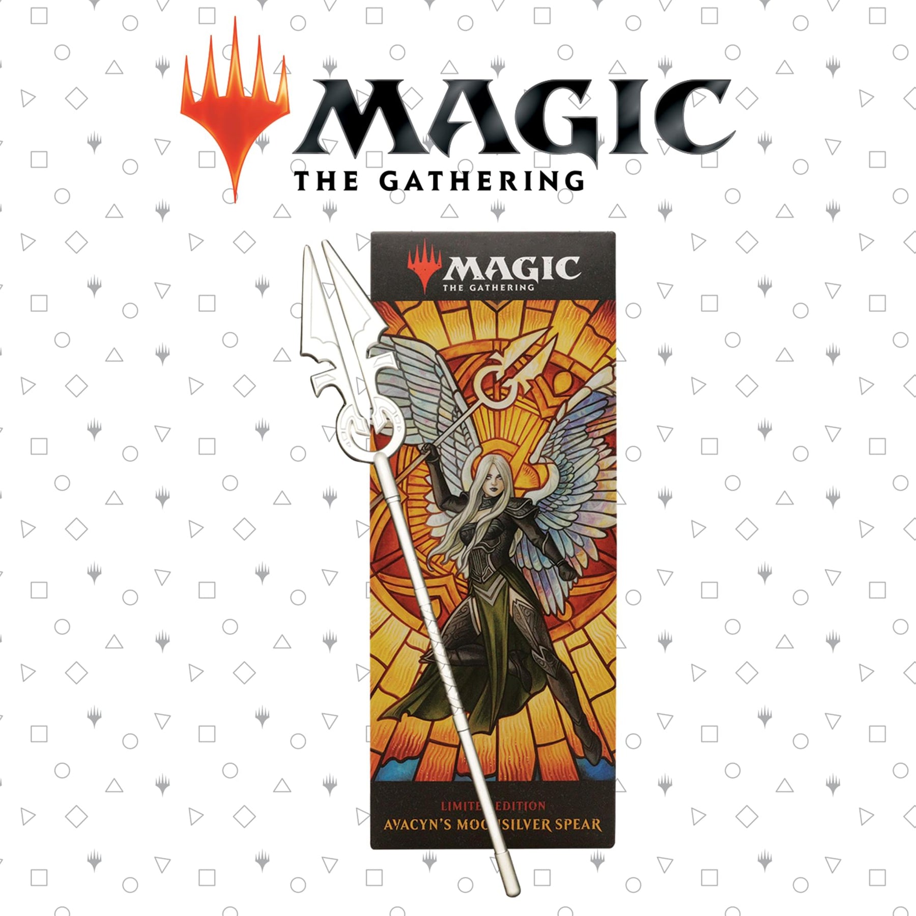 Magic: The Gathering .999 Silver Plated Avacyn's Moonsilver Spear Mini Replica