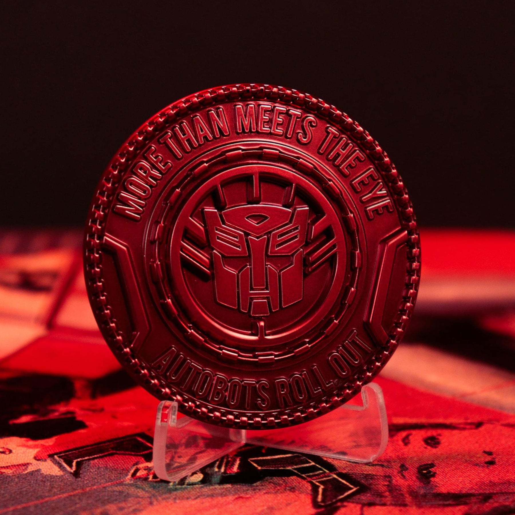 Transformers 40th Anniversary Autobot Medallion