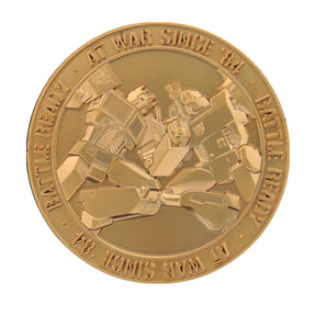 Transformers 40th Anniversary 24k Gold Plated Coin