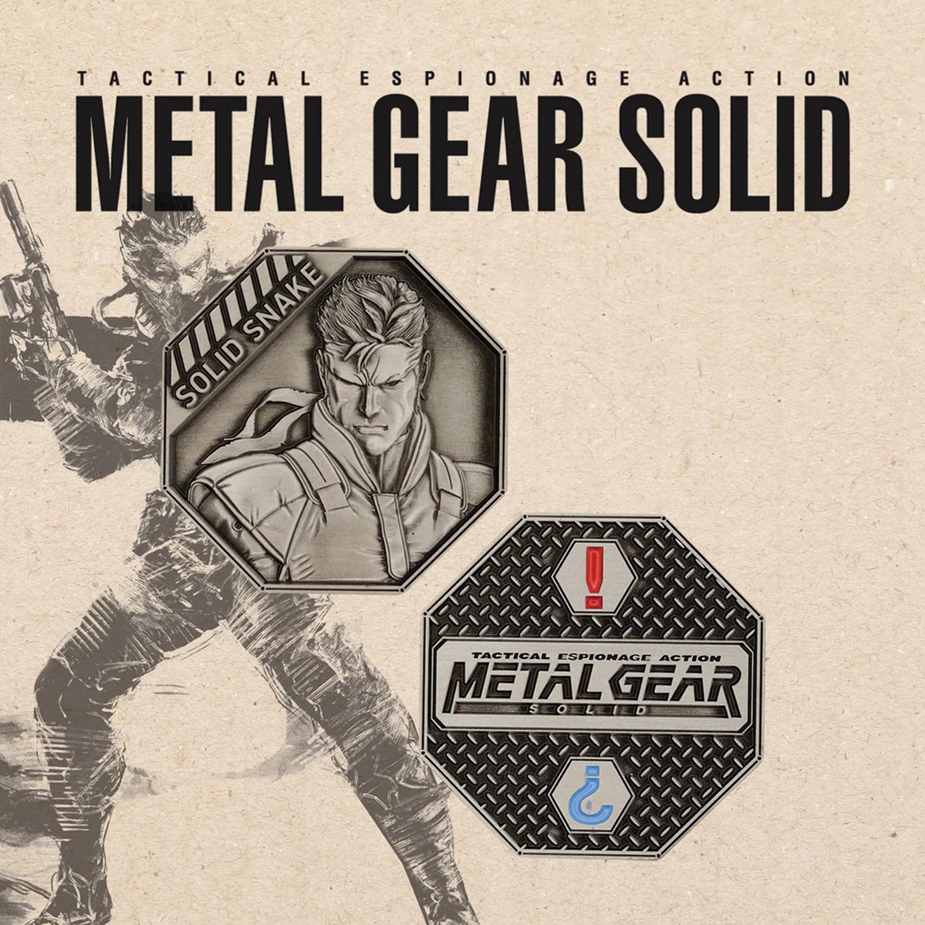 Metal Gear Solid Limited Edition Collectible Coin | Solid Snake