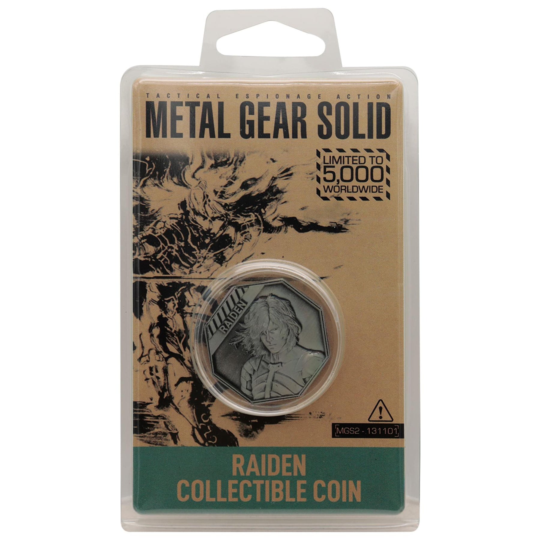 Metal Gear Solid 2 Raiden Collectible Coin