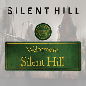 Silent Hill XL Desk Pad and Coaster Set