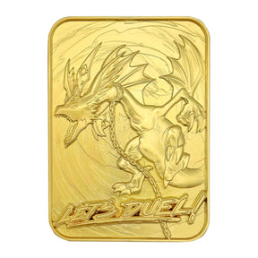 Yu-Gi-Oh! Limited Edition 24k Gold Plated Metal Card | Harpie's Pet Dragon