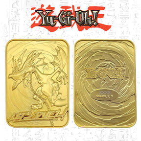 Yu-Gi-Oh! Limited Edition 24k Gold Plated Metal Card | Harpie's Pet Dragon