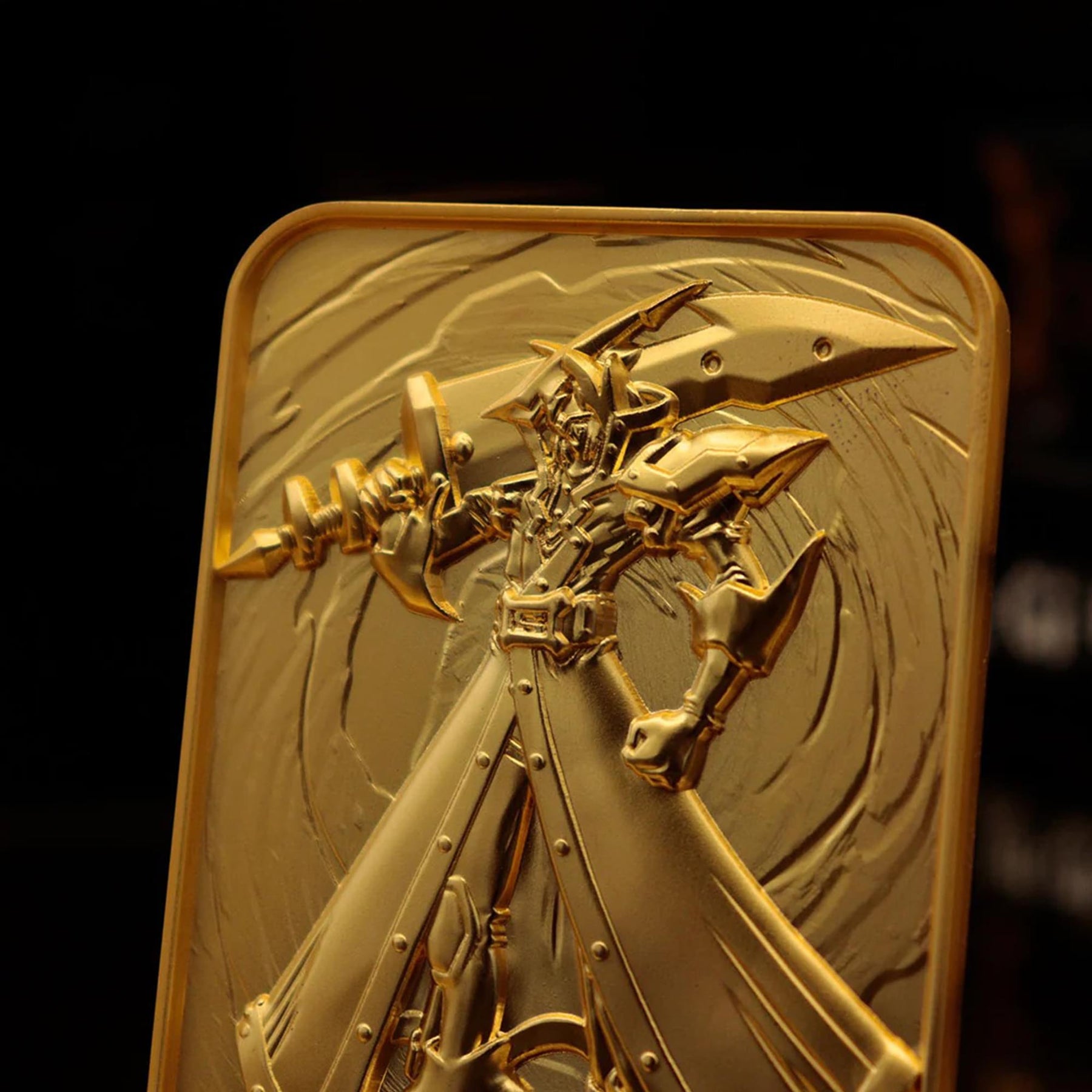 Yu-Gi-Oh! Limited Edition 24k Gold Plated Metal Card | Silent Swordsman