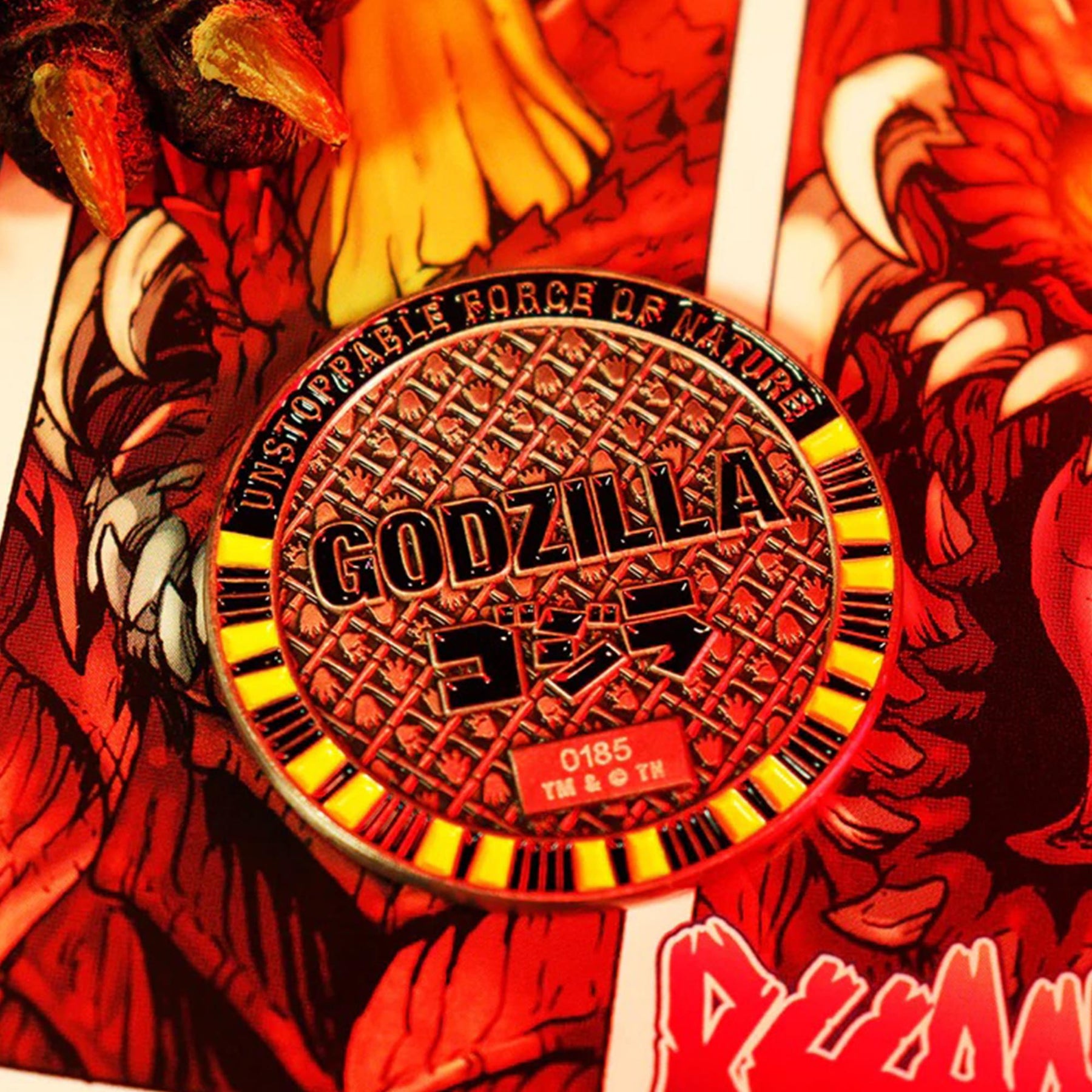 Godzilla 70th Anniversary Limited Edition Coin