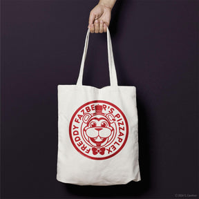 Five Nights at Freddy's Freddy Fazbear's Pizza Logo Tote Bag