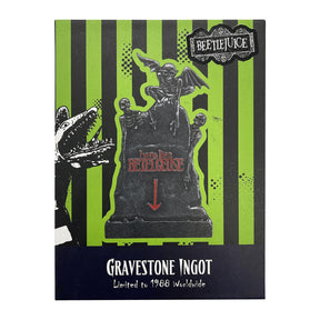 Beetlejuice Limited Edition Gravestone Ingot