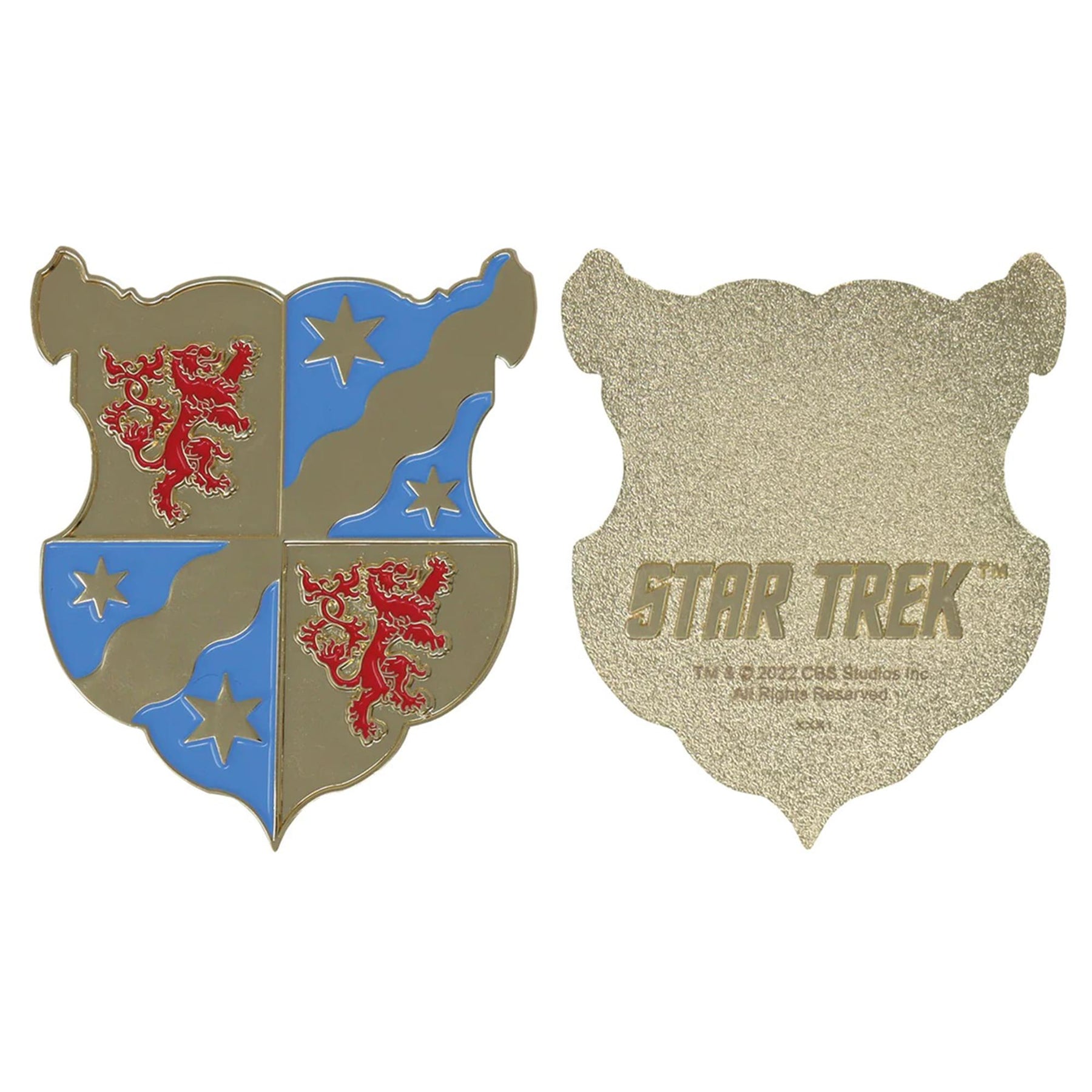 Star Trek Limited Edition Picard Family Crest Medallion