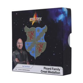 Star Trek Limited Edition Picard Family Crest Medallion