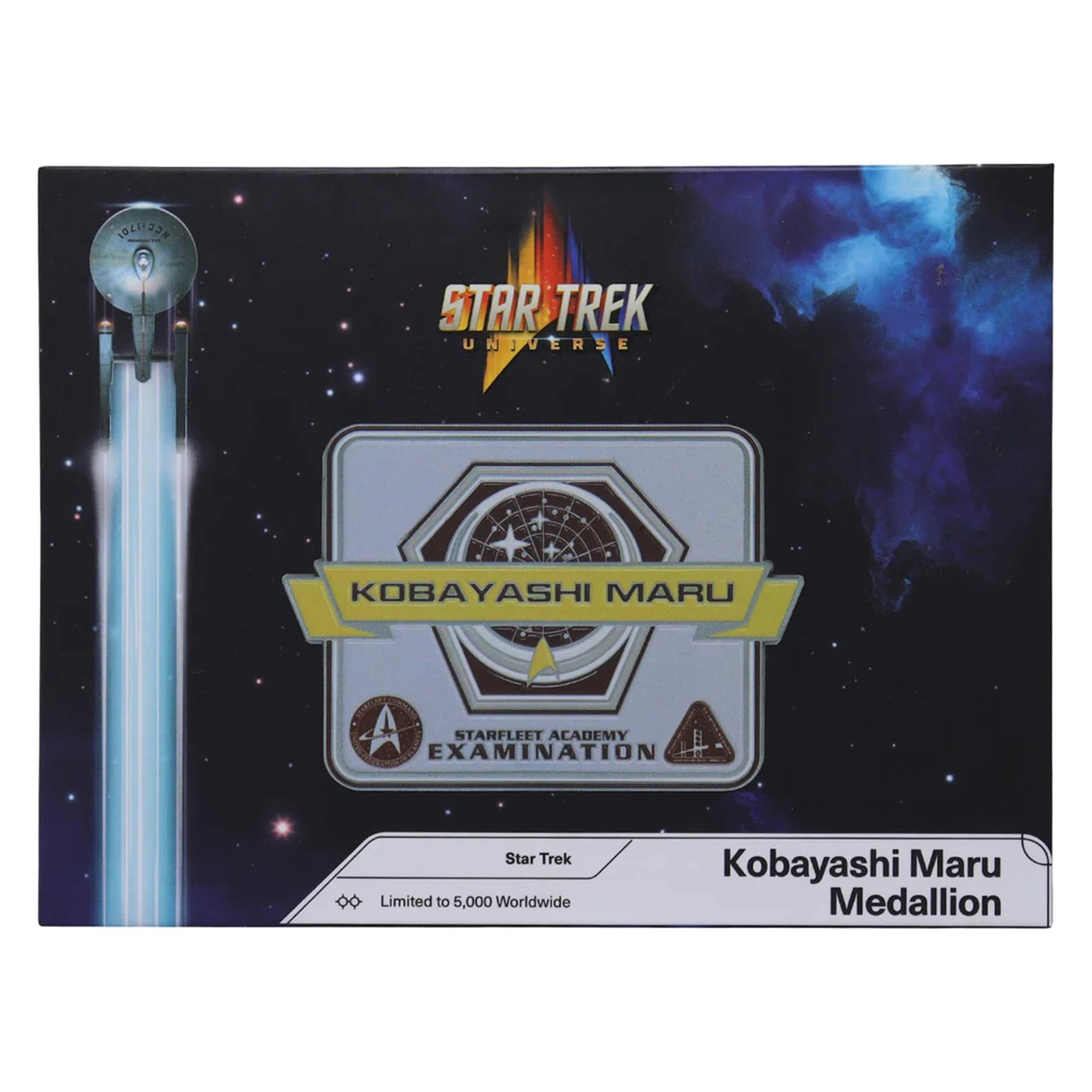 Star Trek Limited Edition Kobayashi Maru Medallion