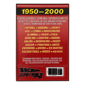 Back to the Future Limited Edition Sport Almanac Ingot