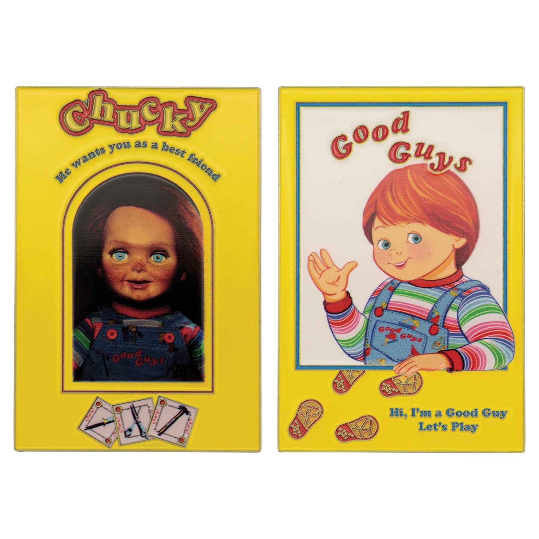 Child's Play Chucky Limited Edition Ingot and Spell Card