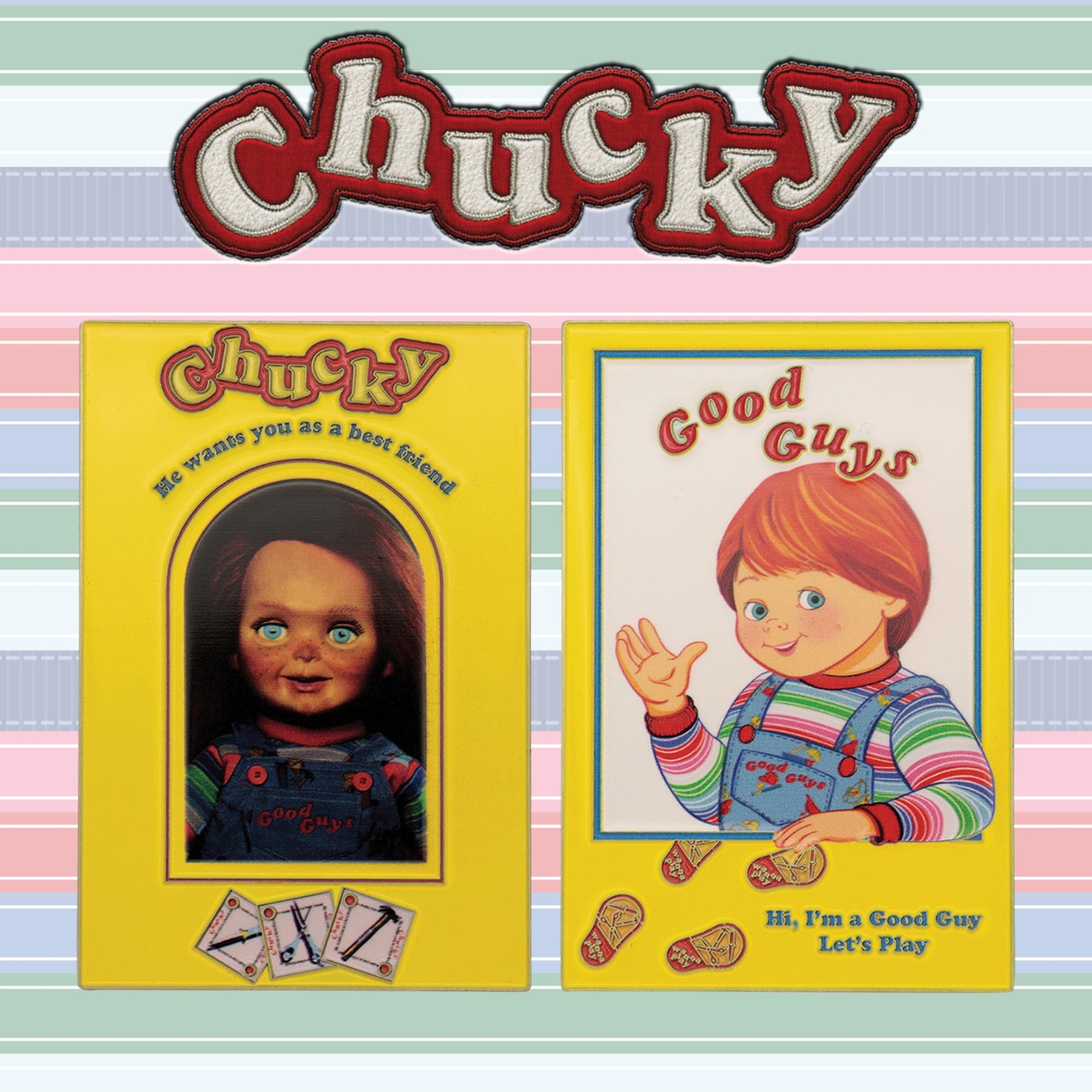 Child's Play Chucky Limited Edition Ingot and Spell Card