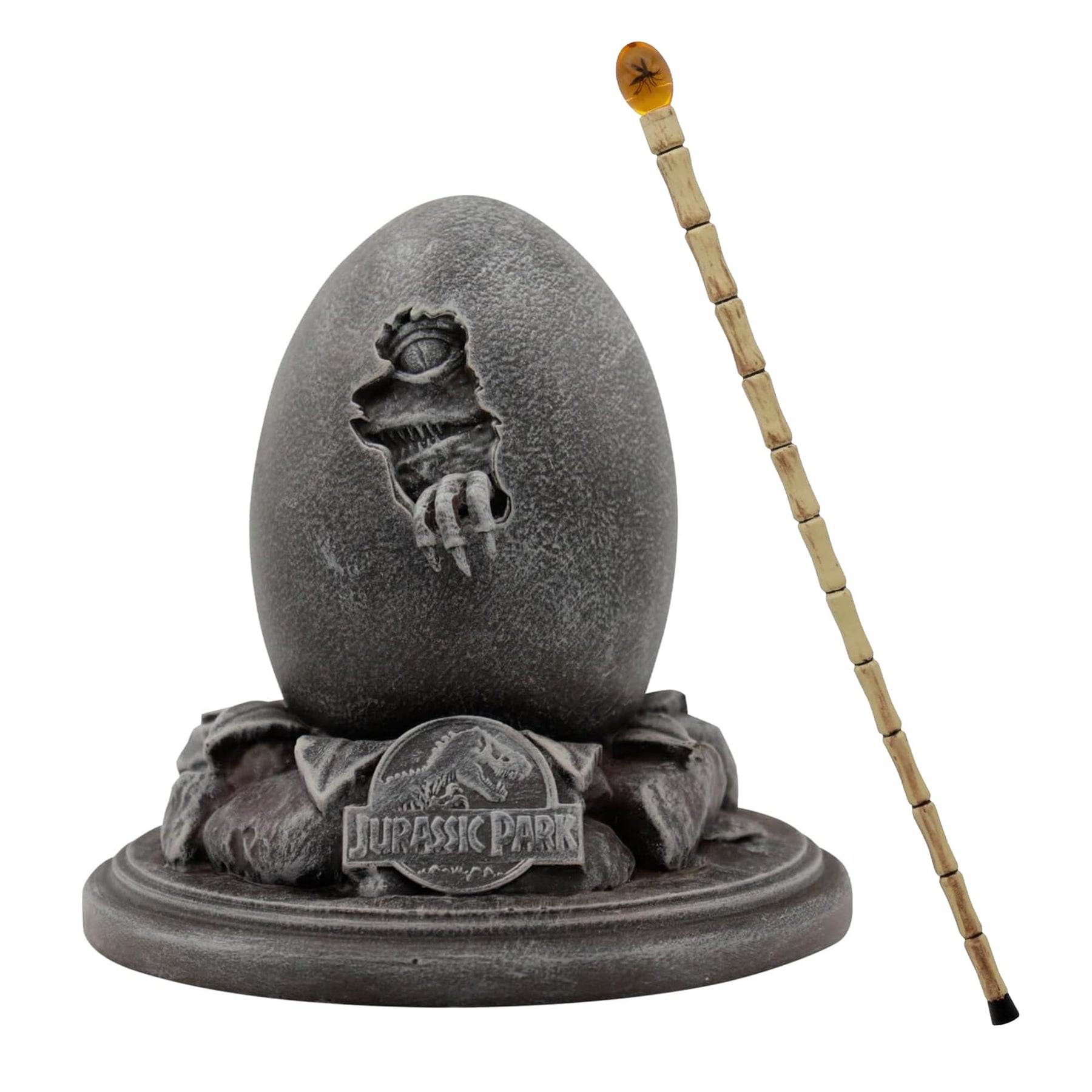 Jurassic Park 30th Anniversary Replica Egg & John Hammond Cane Set