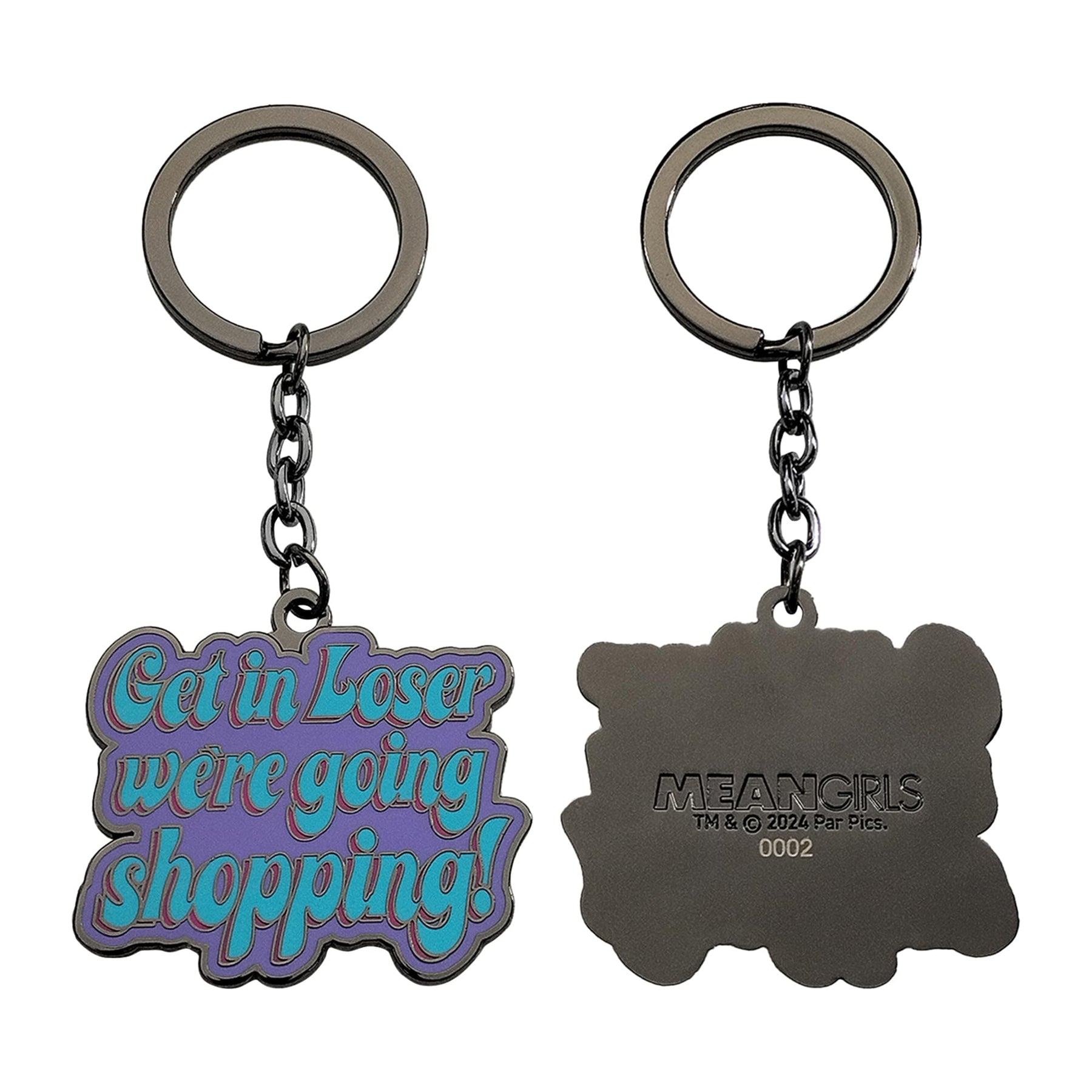 Mean Girls "We're Going Shopping" Key Ring