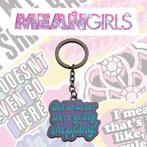 Mean Girls "We're Going Shopping" Key Ring